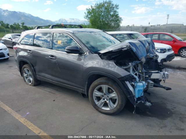 toyota highlander 2015 5tddkrfh9fs166584