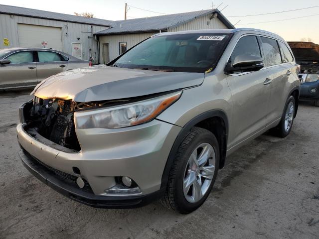 toyota highlander 2015 5tddkrfhxfs074397