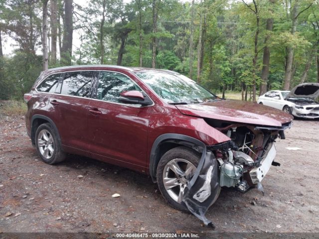 toyota highlander 2015 5tddkrfhxfs082578