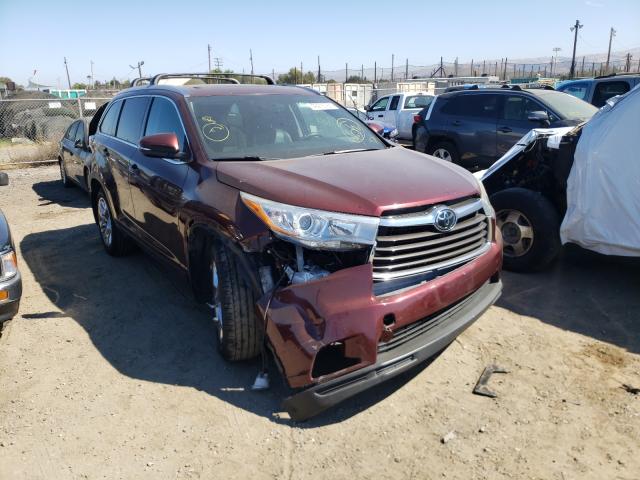 toyota highlander 2016 5tddkrfhxgs247286