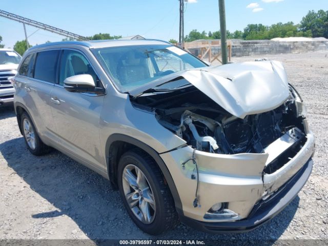 toyota highlander 2016 5tddkrfhxgs323024