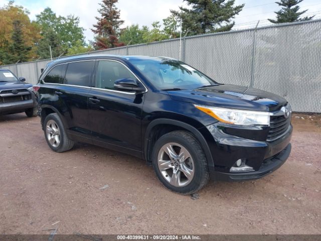 toyota highlander 2016 5tddkrfhxgs330149