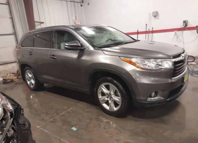 toyota highlander 2016 5tddkrfhxgs356170