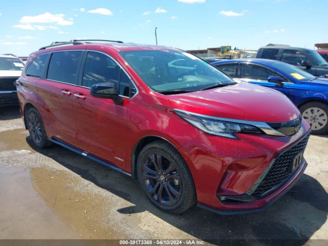 toyota sienna 2021 5tddrkec9ms050159