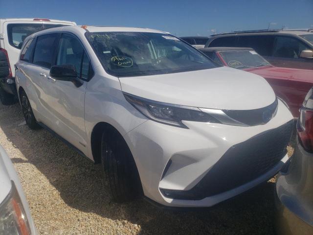 toyota sienna xse 2021 5tddrkecxms040577