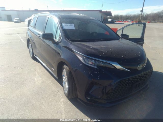 toyota sienna 2021 5tddskfc6ms013850