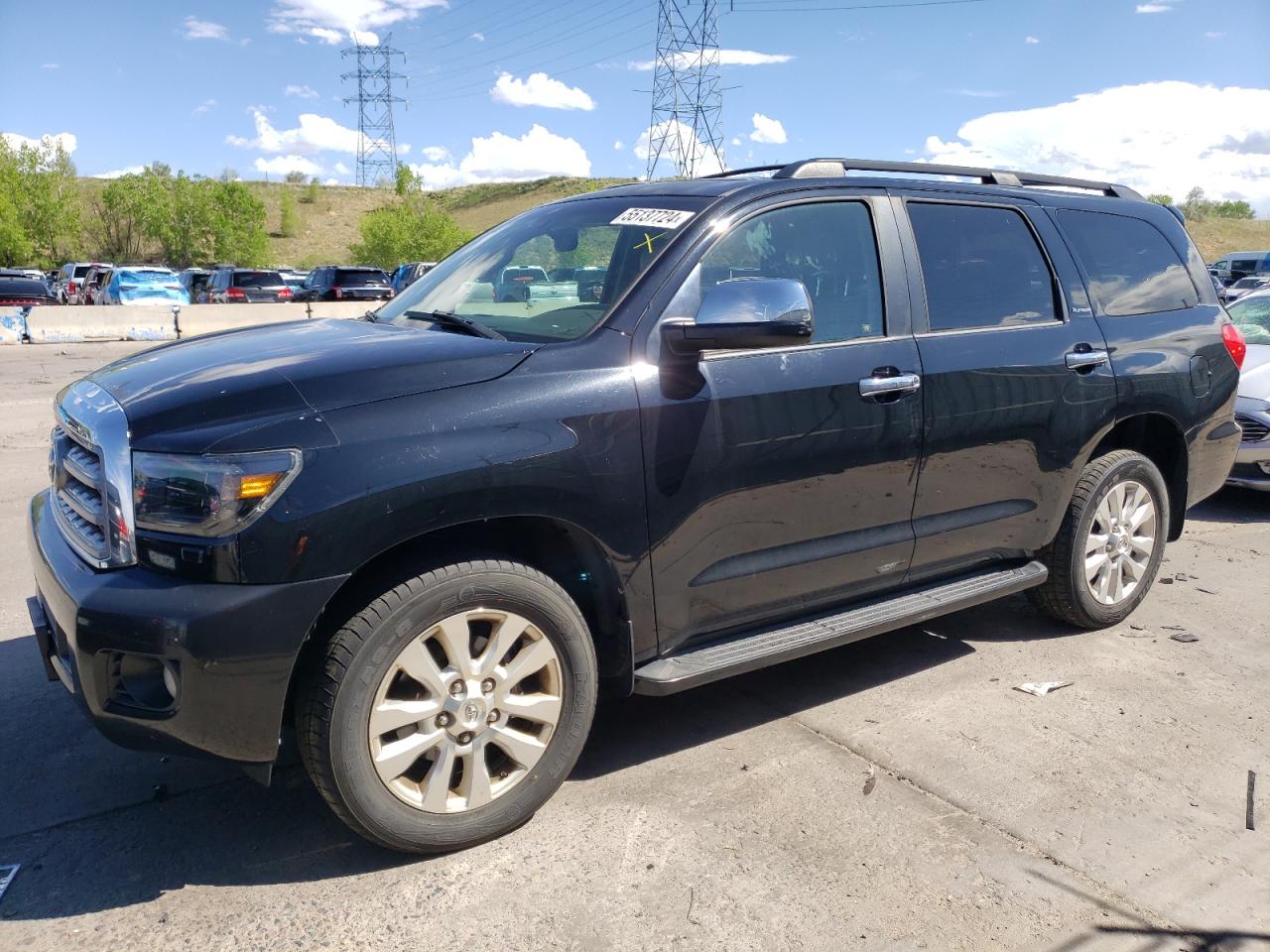 toyota sequoia 2010 5tddw5g19as033976