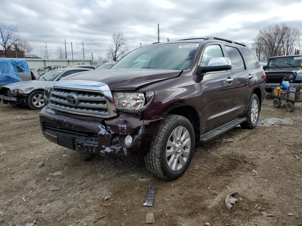 toyota sequoia 2014 5tddw5g1xes107296