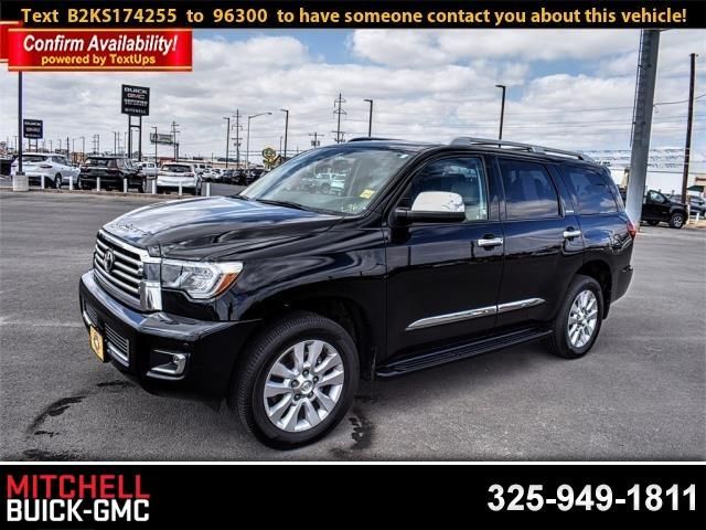 toyota sequoia 2019 5tddy5g14ks174255