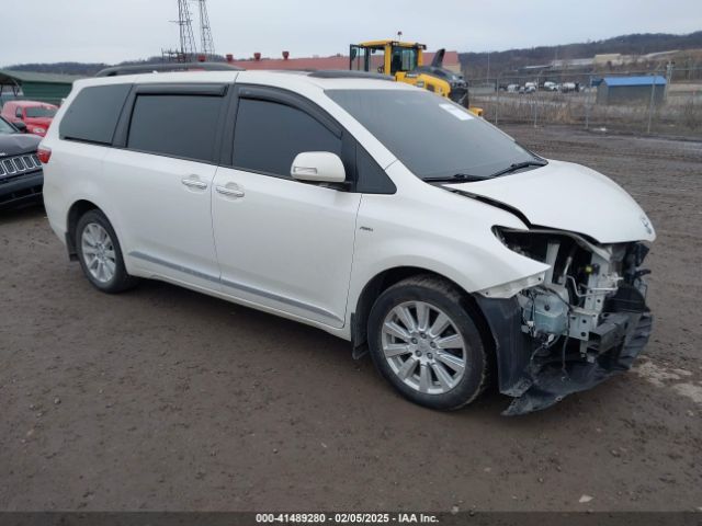 toyota sienna 2017 5tddz3dc0hs150941