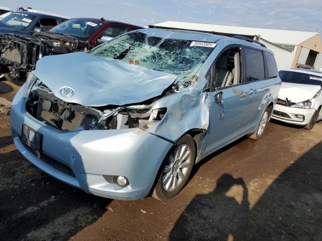 toyota sienna xle 2017 5tddz3dc0hs151412