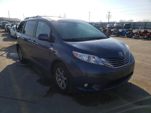 toyota sienna xle 2017 5tddz3dc0hs177704