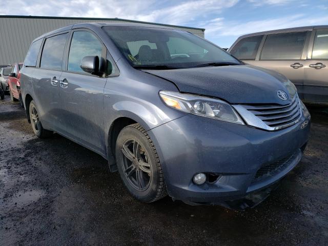 toyota sienna xle 2017 5tddz3dc0hs178724