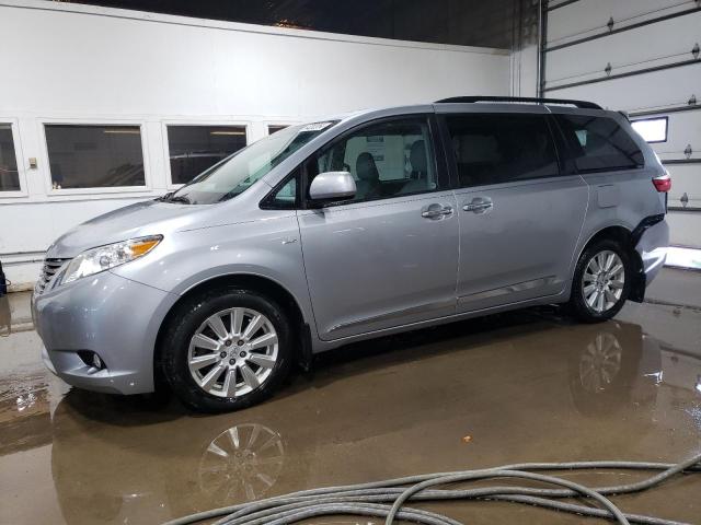 toyota sienna xle 2017 5tddz3dc1hs146848