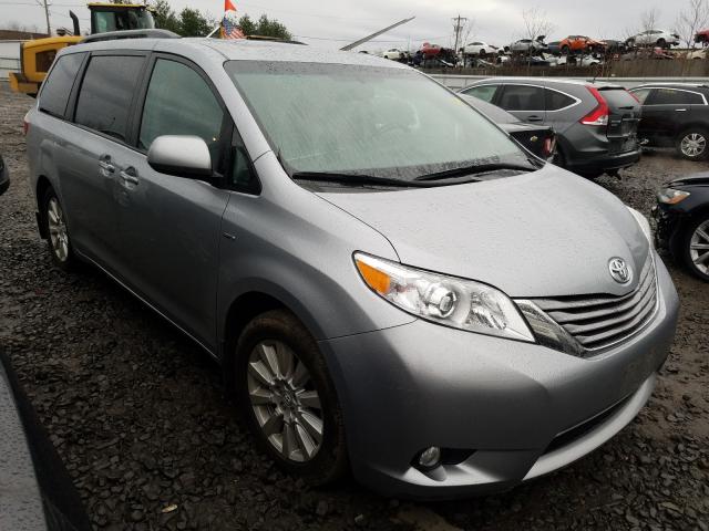 toyota sienna xle 2017 5tddz3dc1hs159552