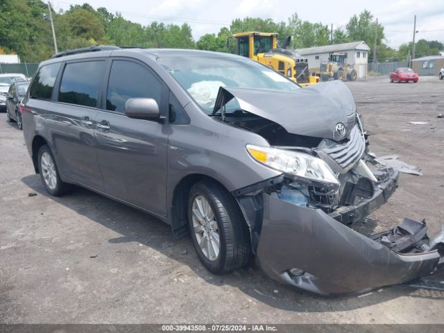 toyota sienna 2017 5tddz3dc1hs161169