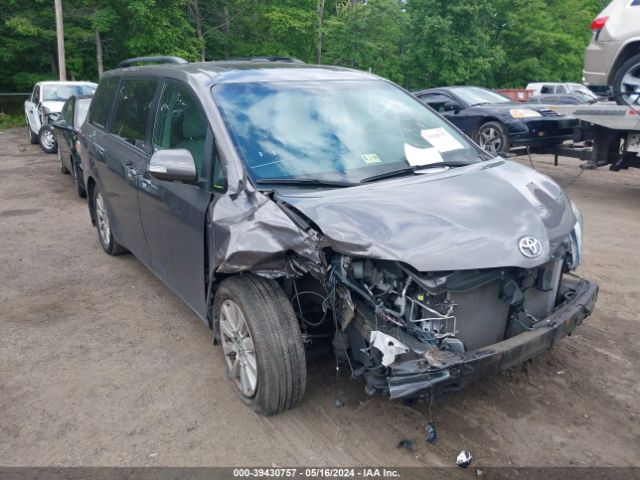 toyota sienna 2017 5tddz3dc1hs172799