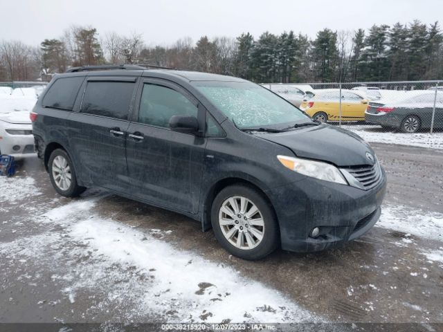 toyota sienna 2017 5tddz3dc2hs150293