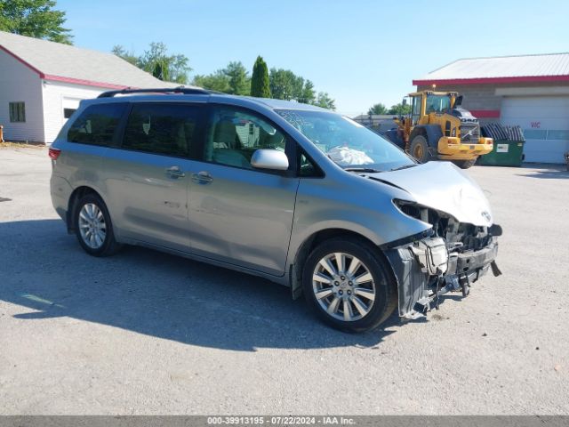 toyota sienna 2017 5tddz3dc2hs159219