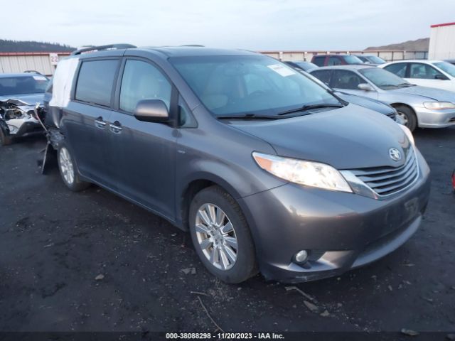 toyota sienna 2017 5tddz3dc2hs172018