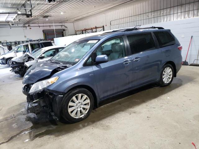 toyota sienna xle 2017 5tddz3dc2hs182404