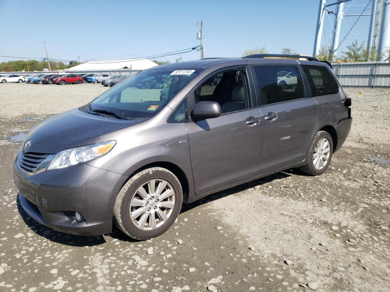 toyota sienna 2017 5tddz3dc3hs148858