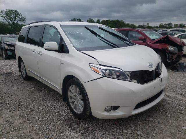 toyota sienna xle 2017 5tddz3dc3hs152747