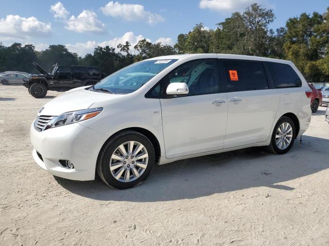 toyota sienna xle 2017 5tddz3dc3hs155423