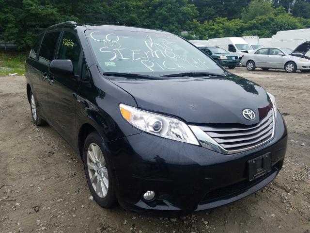 toyota sienna xle 2017 5tddz3dc3hs176921