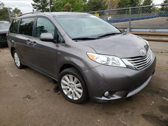 toyota sienna 2017 5tddz3dc3hs186476