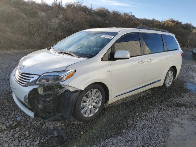 toyota sienna xle 2017 5tddz3dc4hs158847