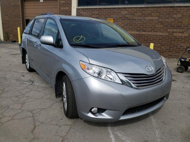 toyota sienna xle 2017 5tddz3dc4hs165247