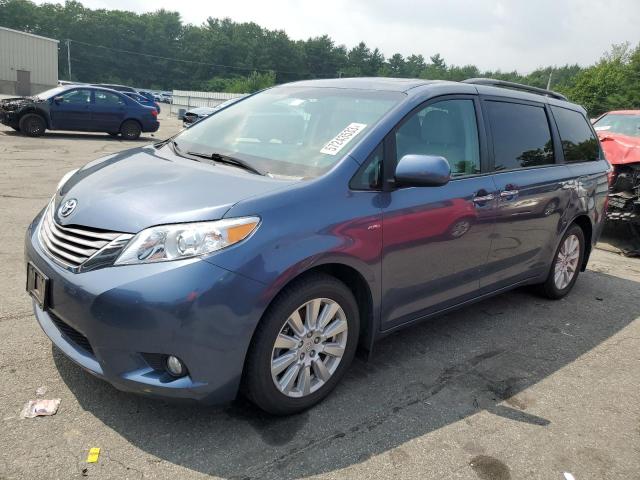 toyota sienna xle 2017 5tddz3dc5hs149686