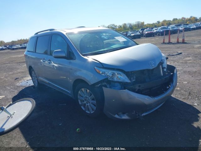 toyota sienna 2017 5tddz3dc5hs163779