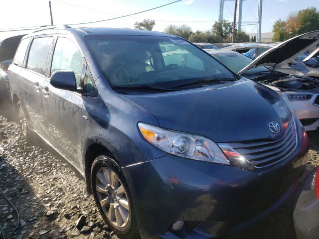 toyota sienna xle 2017 5tddz3dc5hs173096