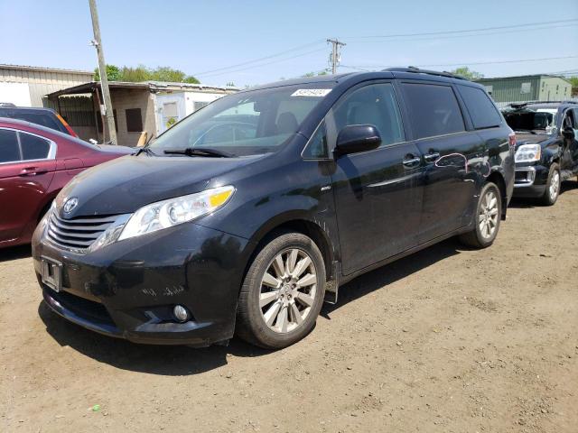 toyota sienna xle 2017 5tddz3dc5hs184275