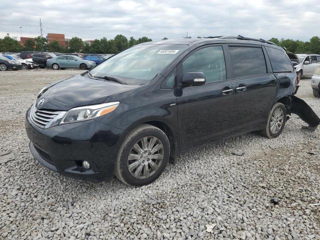 toyota sienna xle 2017 5tddz3dc5hs185037