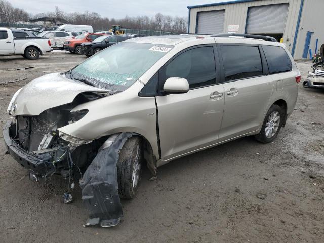 toyota sienna xle 2017 5tddz3dc7hs177716