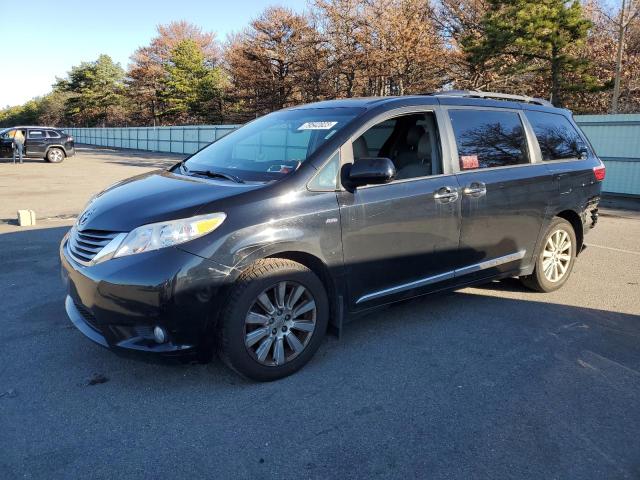 toyota sienna xle 2017 5tddz3dc8hs154008