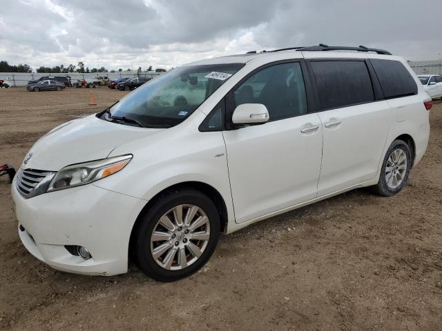 toyota sienna xle 2017 5tddz3dc8hs160472