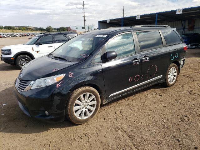 toyota sienna xle 2017 5tddz3dc8hs165056