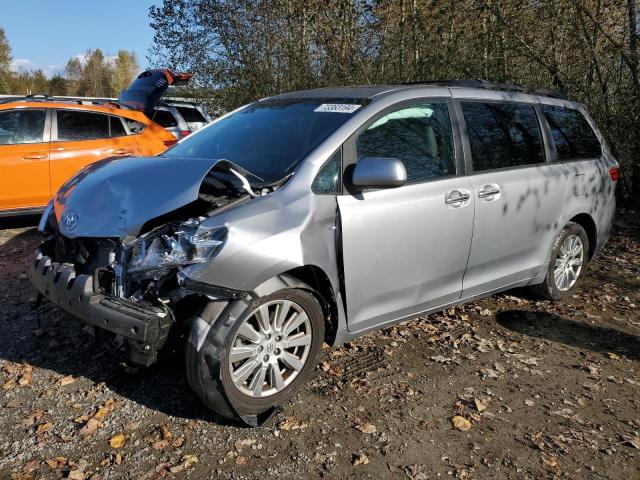 toyota sienna xle 2017 5tddz3dc8hs182603