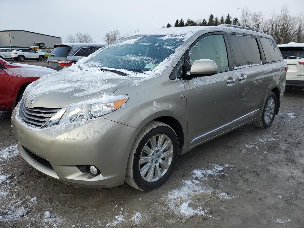 toyota sienna 2017 5tddz3dc9hs150677