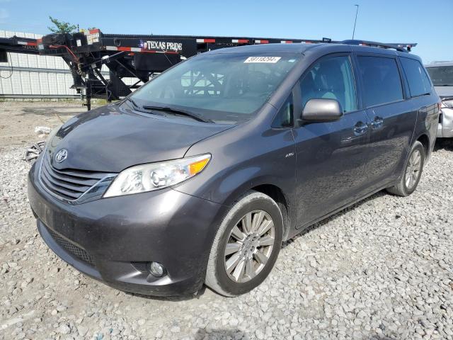 toyota sienna xle 2017 5tddz3dc9hs161775