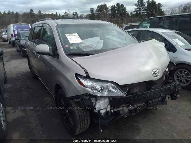 toyota sienna 2017 5tddz3dc9hs164594