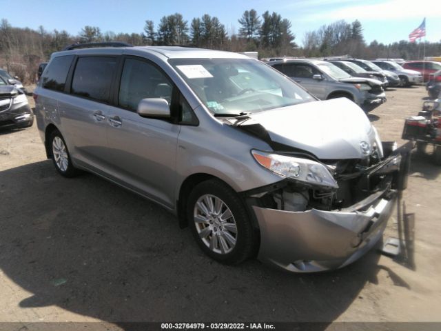 toyota sienna 2017 5tddz3dcxhs163535