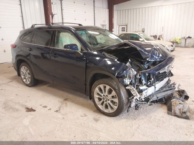 toyota highlander 2021 5tddzrbh0ms525724