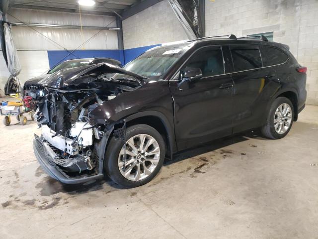 toyota highlander 2021 5tddzrbh2ms073131