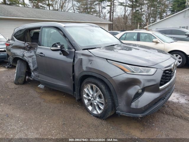 toyota highlander 2021 5tddzrbh6ms539093