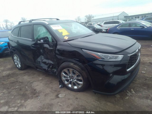 toyota highlander 2021 5tddzrbh6ms551289